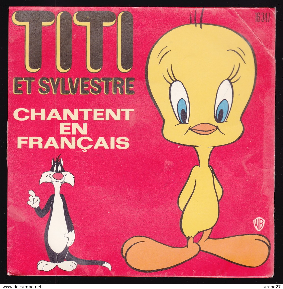 DISQUE - 45T - Vinyle - Titi Et Sylvestre - 16347 - Bambini