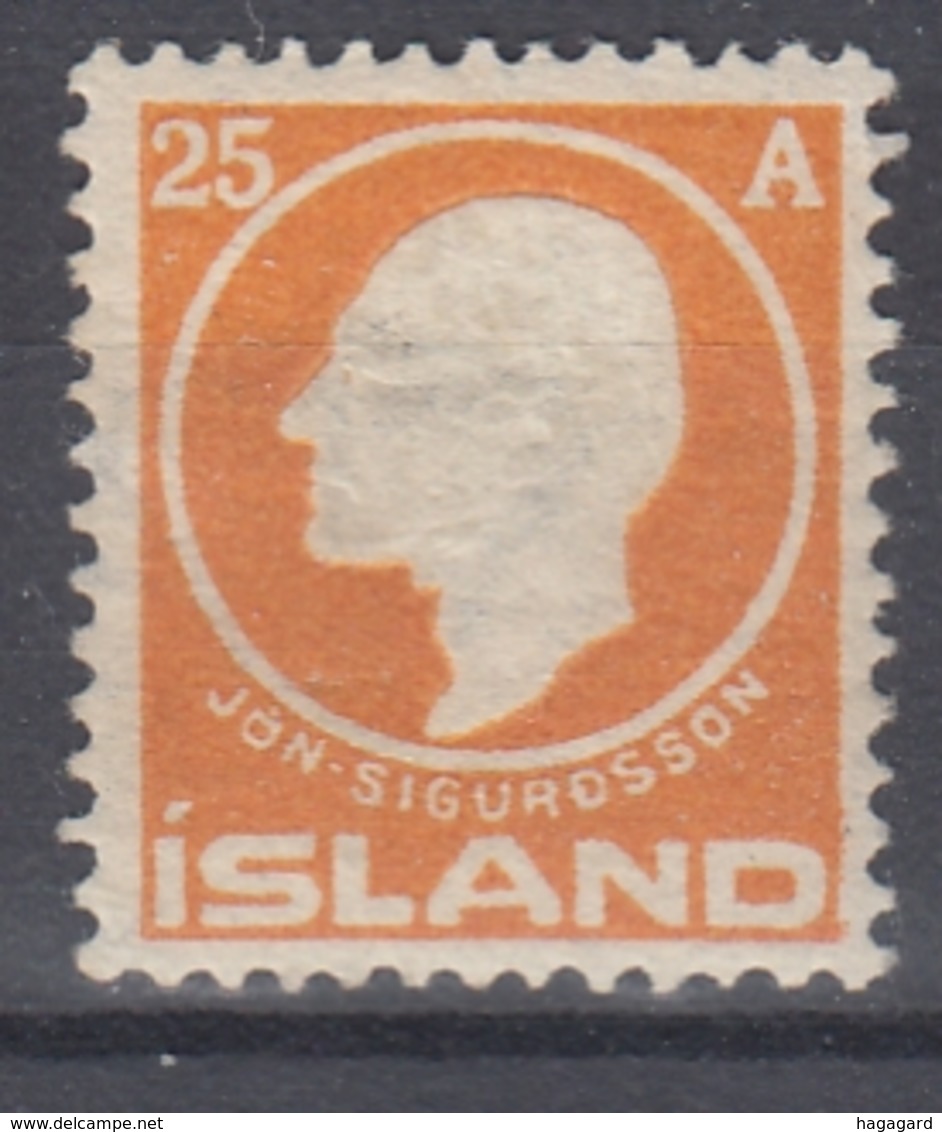 +M218. Iceland 1911. AFA / MICHEL 68. MH(*) Lightly Hinged! - Unused Stamps