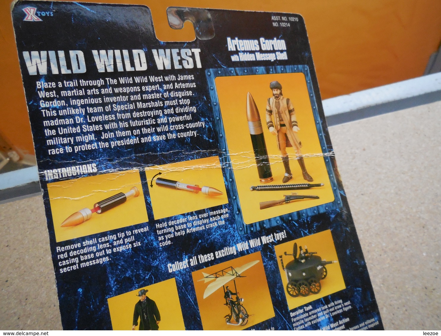 wild wid west figurine film will smith, ARTEMUS GORDON