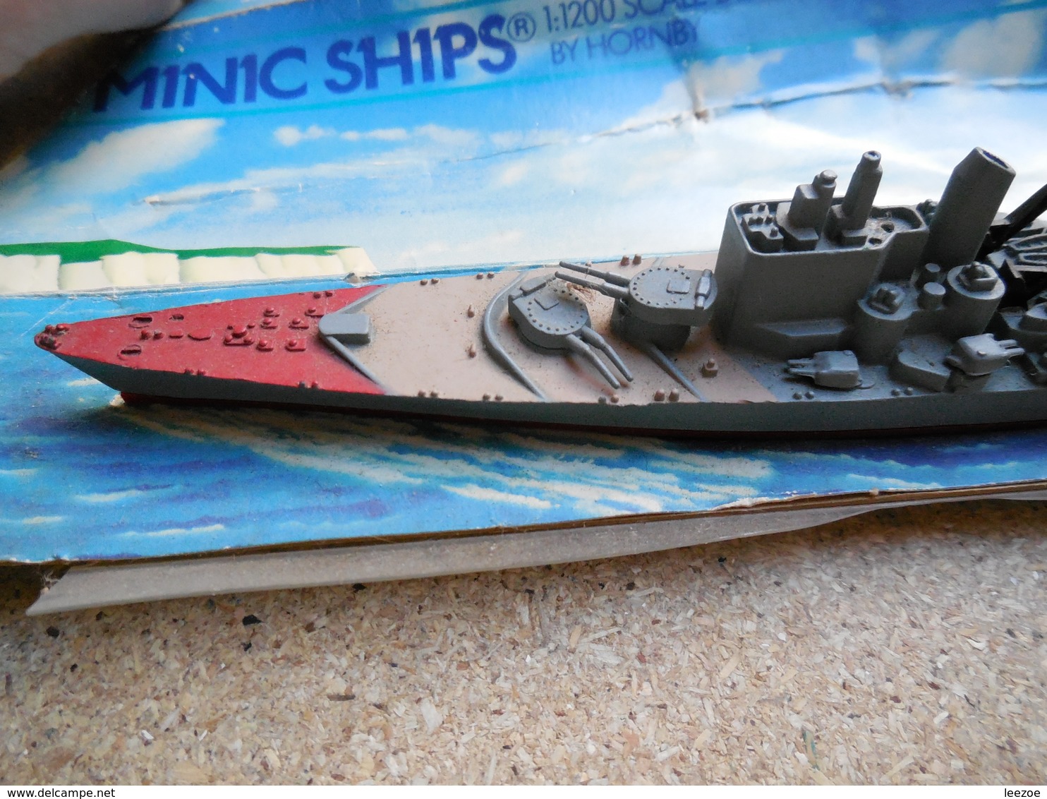 MINIC SHIPS.FIGHTING SHIPS, échelle 1/1200 By Hornby, Navire De Guerre - Bateaux