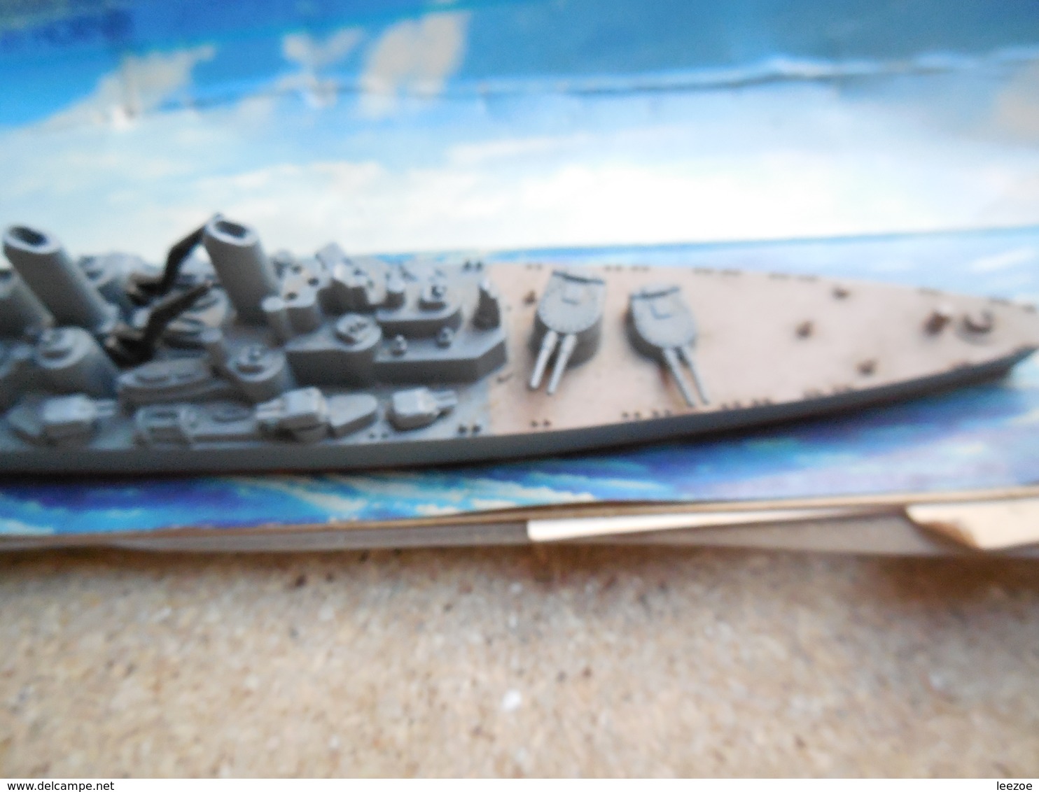 MINIC SHIPS.FIGHTING SHIPS, échelle 1/1200 By Hornby, Navire De Guerre - Barcos