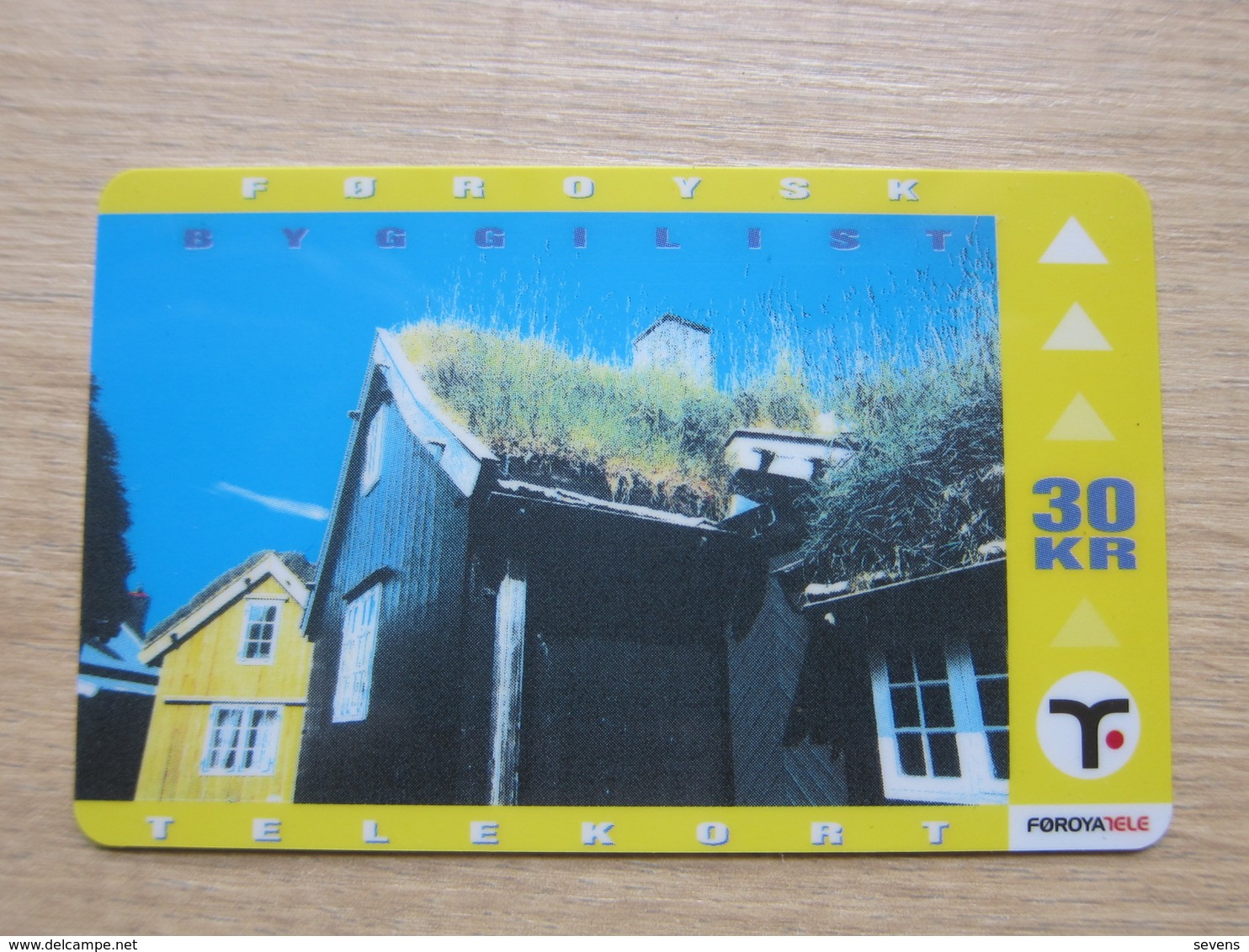 Magnetic Phonecard,Byggilist,mint - Faroe Islands