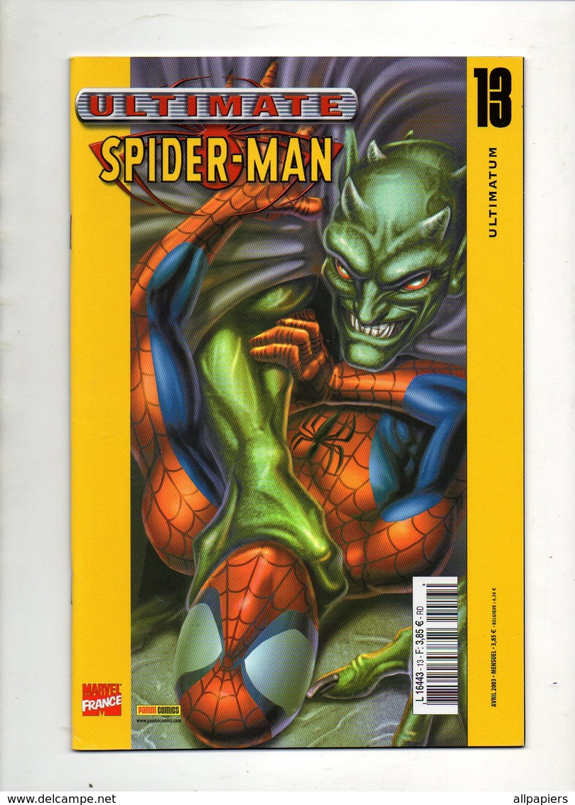 Spider-Man Ultimate N°13 Ultimatum - Plasmides - Web-Space De 2003 - Spiderman