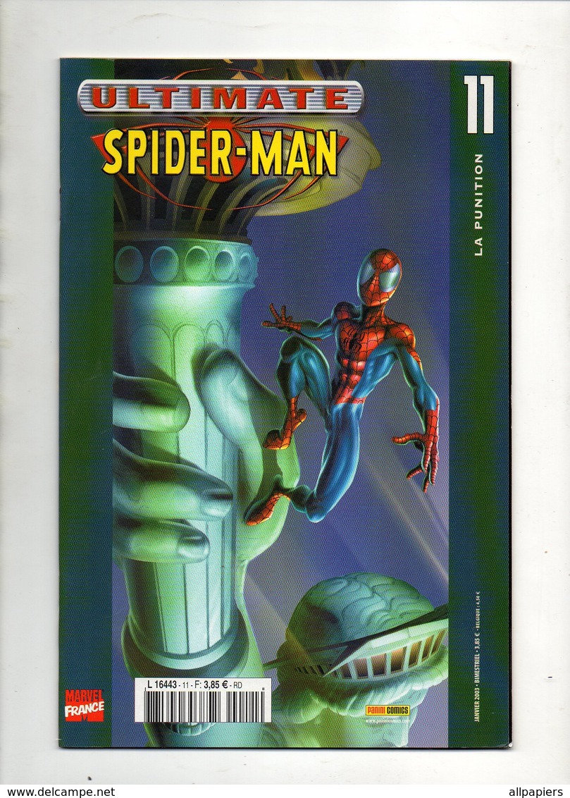 Spider-Man Ultimate N°11 En Direct - La Punition - Web-Space De 2003 - Spiderman