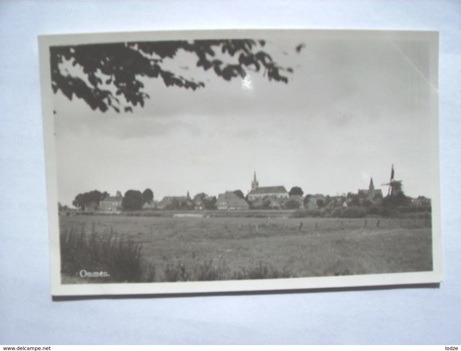 Nederland Holland Pays Bas Ommen Met Prachtig Panorama Met Molen - Ommen