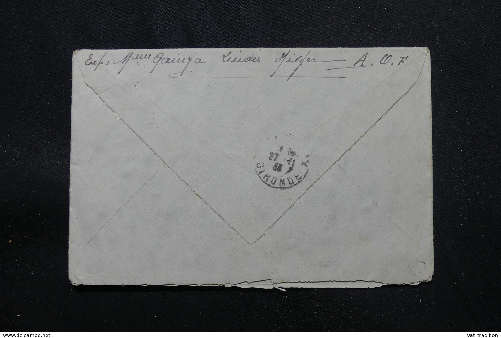 NIGER - Enveloppe De Zinder Pour La France En 1933, Affranchissement Plaisant - L 57808 - Lettres & Documents