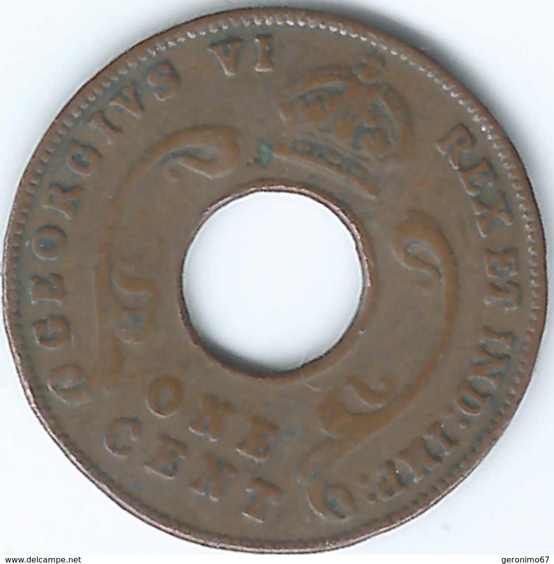 East Africa - George VI - 1 Cent - 1942 - KM29 - Colonia Británica