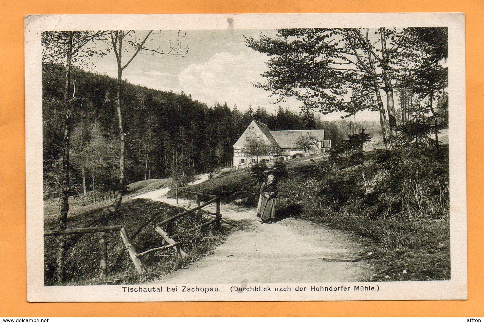 Zschopau Germany 1908 Postcard - Zschopau