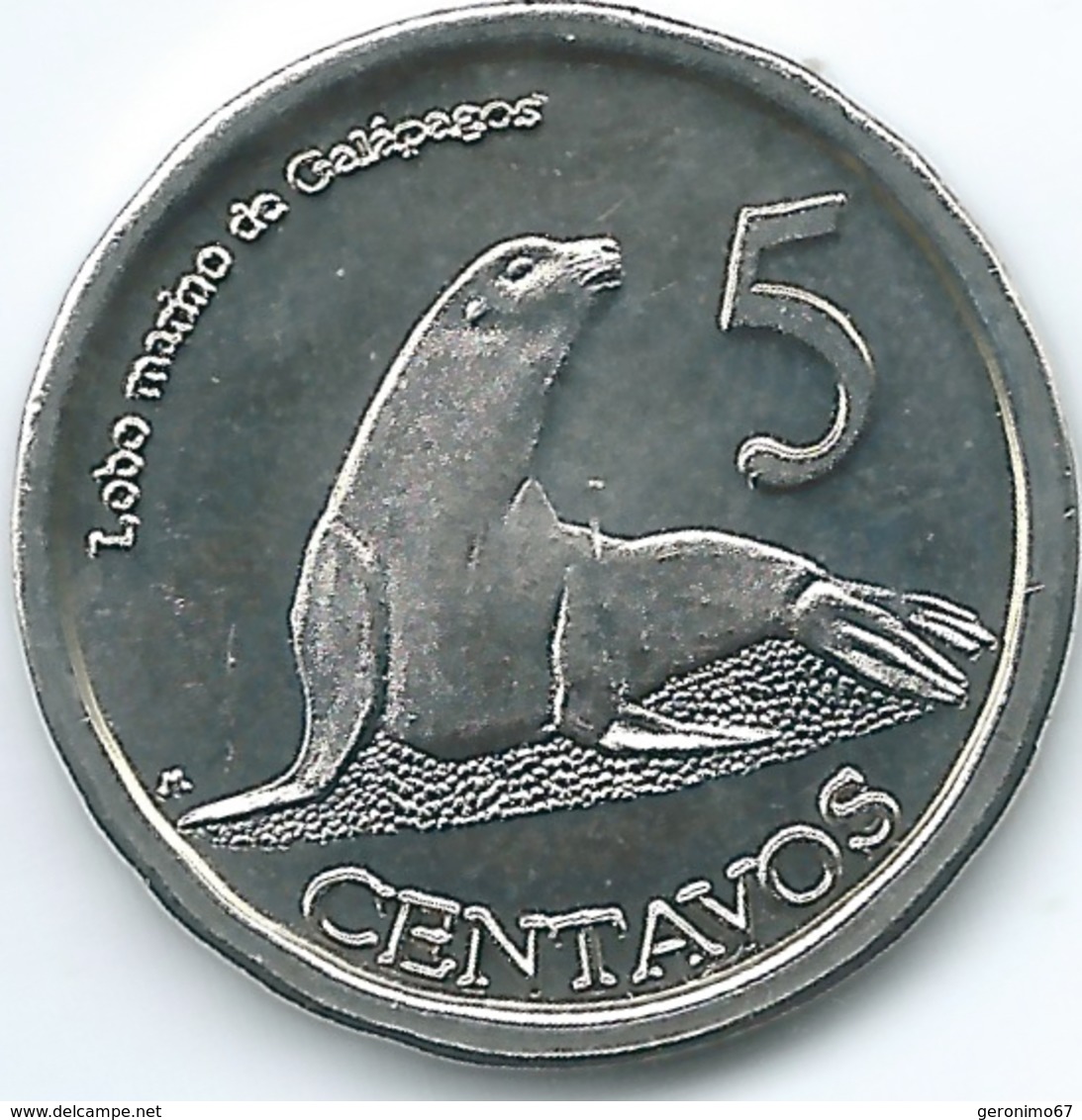 Ecuador / Galapagos Islands - 2008 - 5 Centavos - Equateur