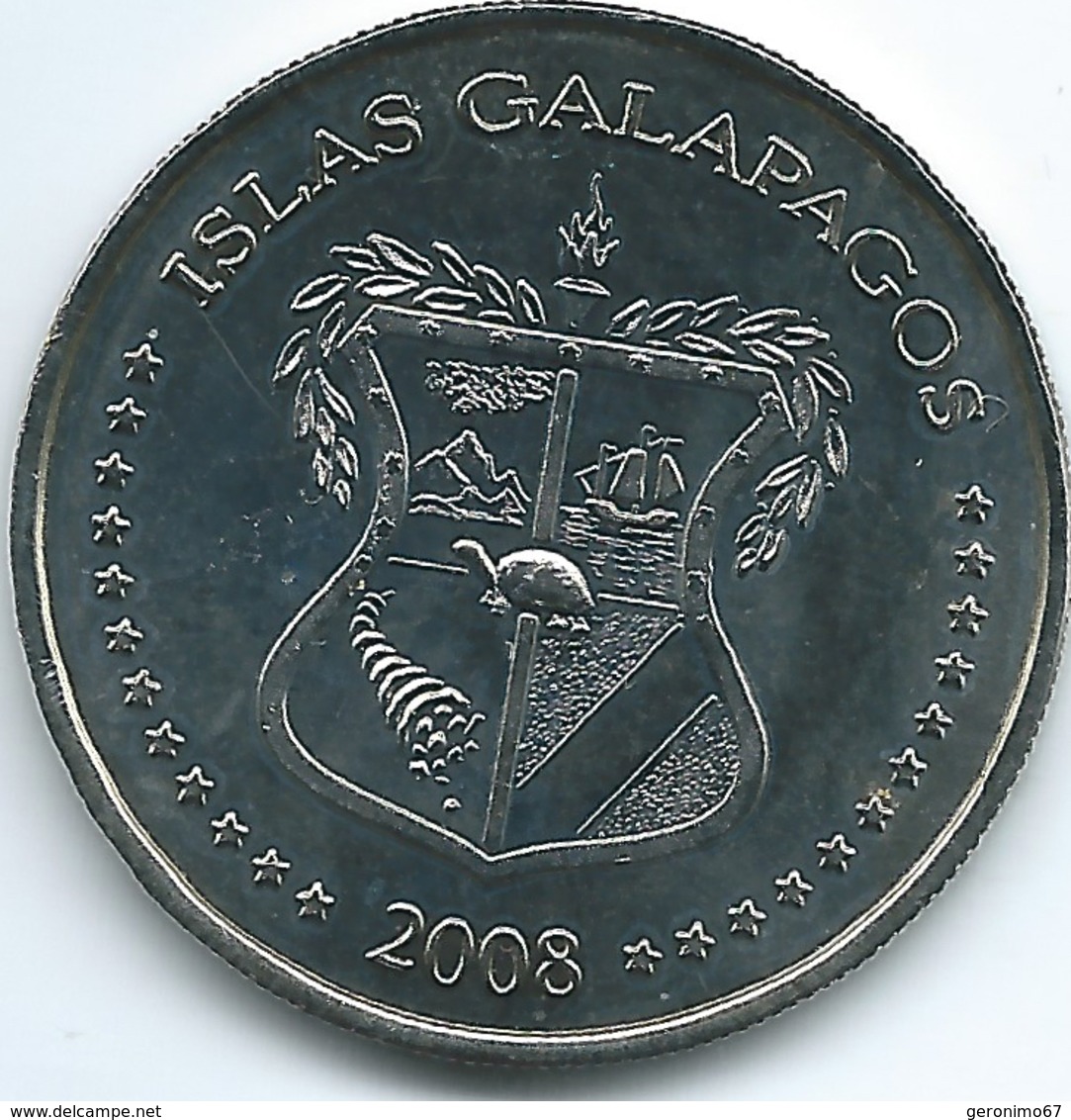 Ecuador / Galapagos Islands - 2008 - 50 Centavos - Ecuador