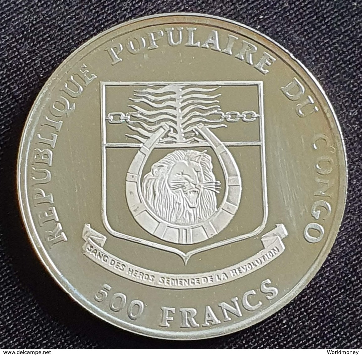 Republique Populaire Du Congo - 500 Francs 1991 "XXV Jeux Olympiques 1992"  Silver - Congo (Republiek 1960)