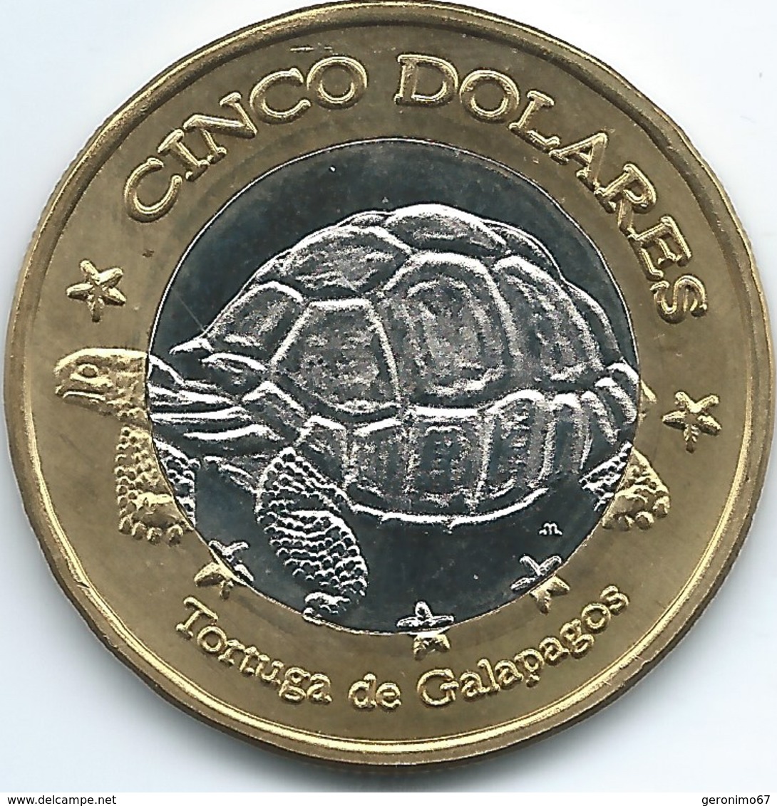 Ecuador / Galapagos Islands - 2008 - 5 Dólars - Ecuador