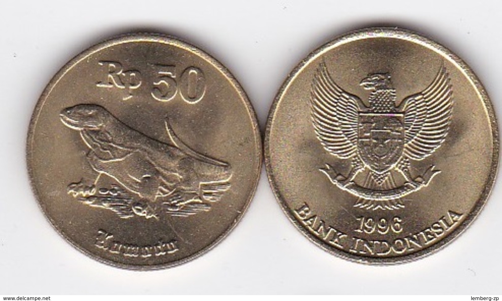 Indonesia - 50 Rupiah 1996 UNC Lemberg-Zp - Indonesia