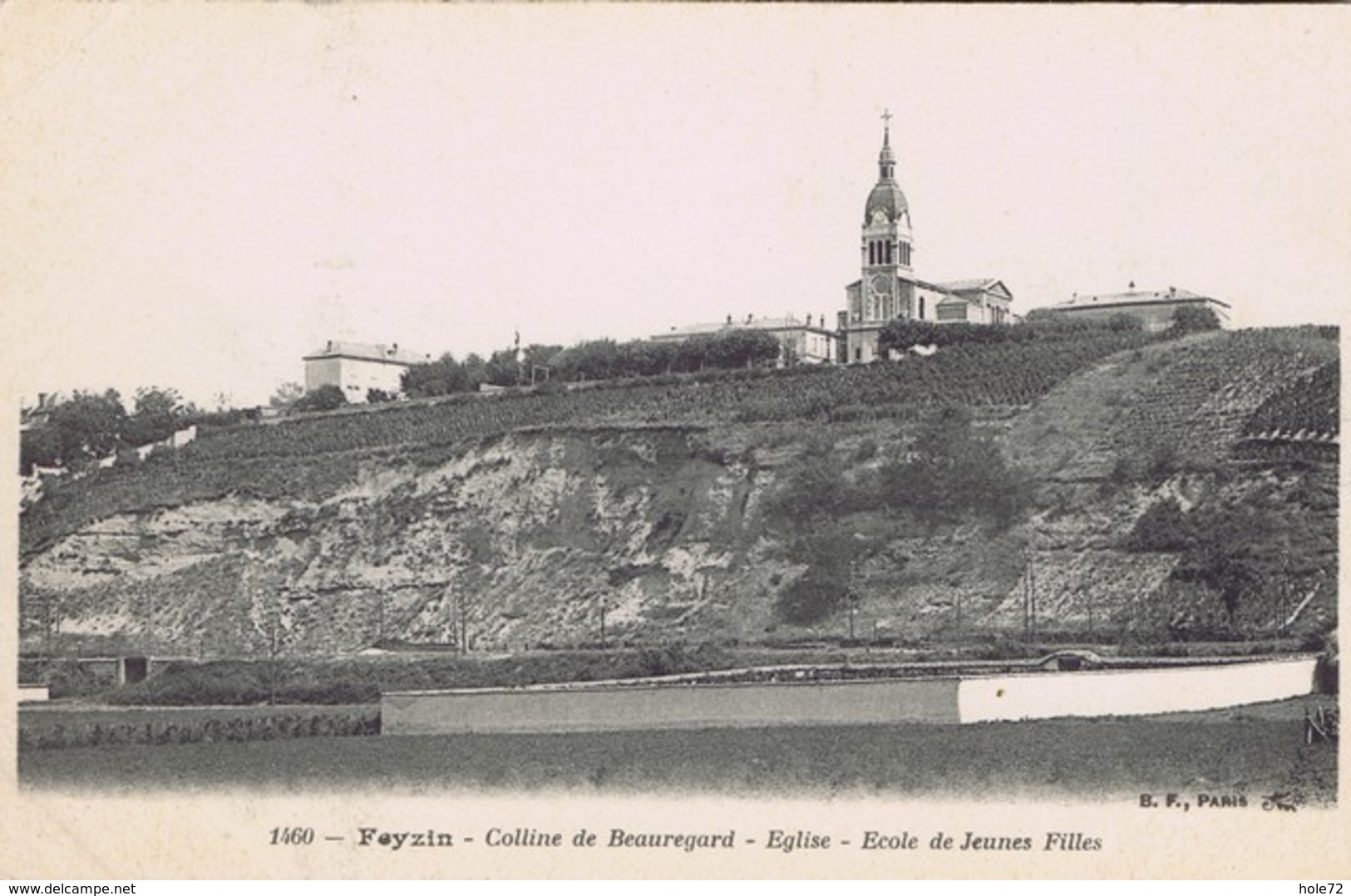 69 - Feyzin - Colline De Beauregard - Eglise - Ecole De Jeunes Filles - Feyzin