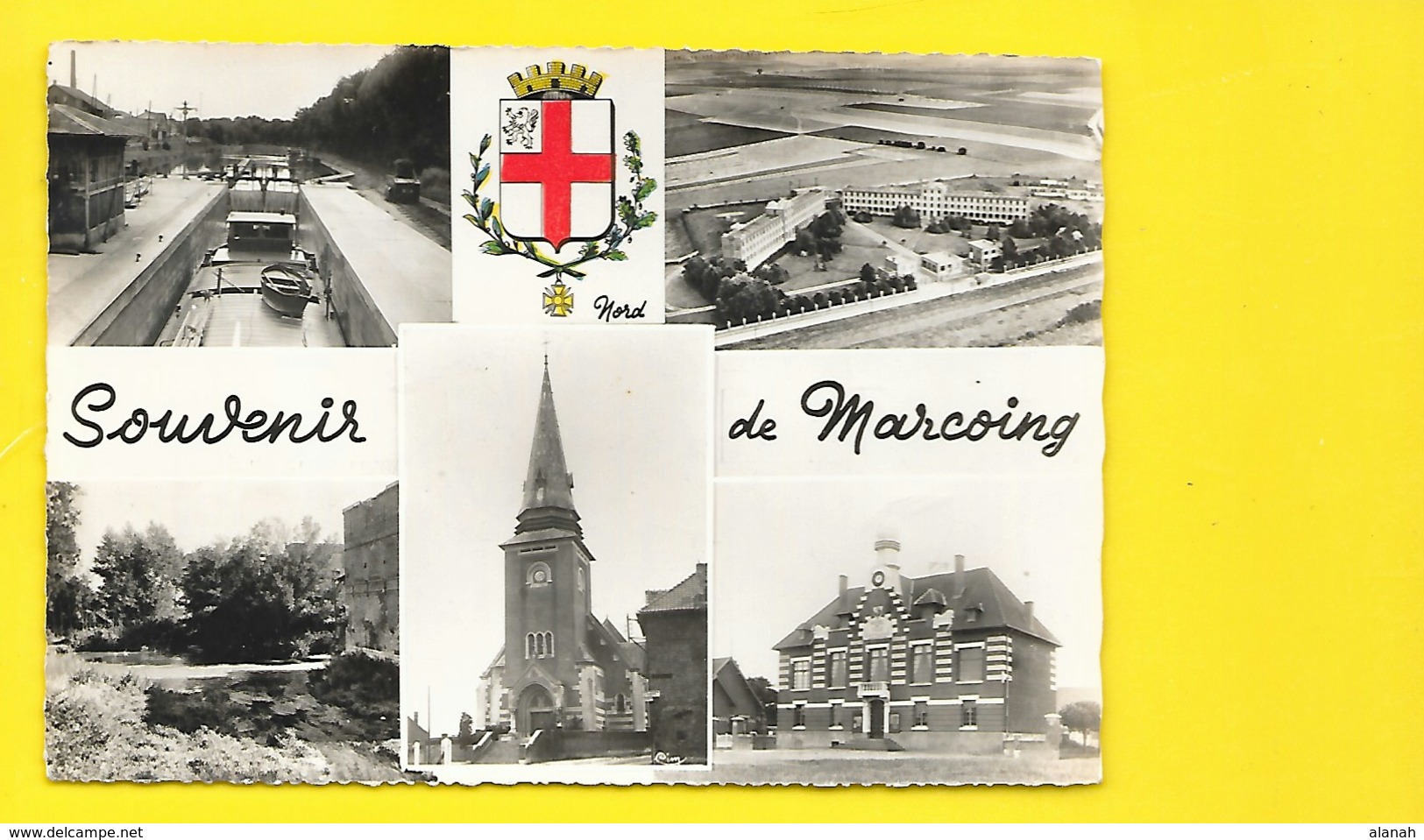 MARCOING Multivues Souvenir (Combier) Nord (59) - Marcoing