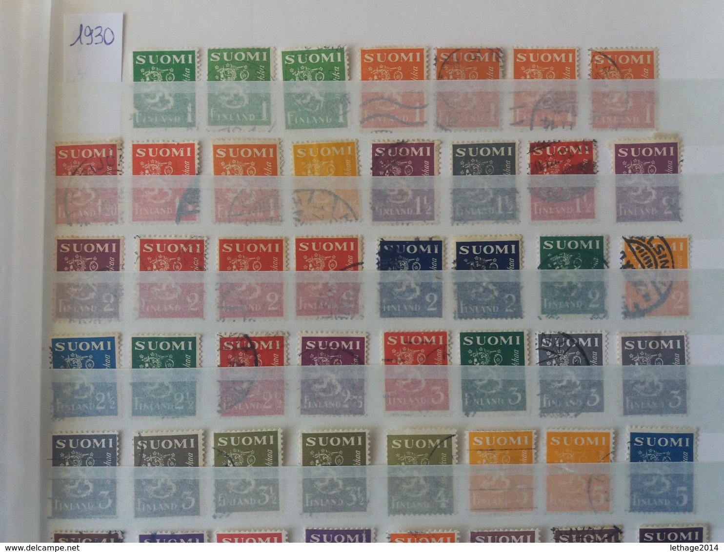 STAMPS SUOMI FINLAND Финляндия FINLANDIA FROM 1875 TO 1995 BIG STOCK 16 PHOTO