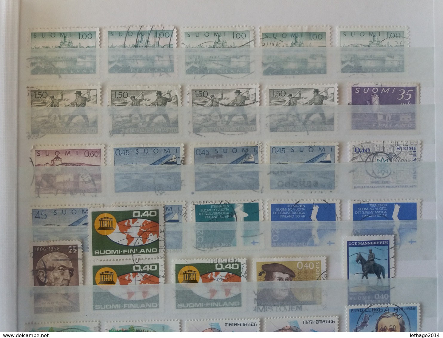 STAMPS SUOMI FINLAND Финляндия FINLANDIA FROM 1875 TO 1995 BIG STOCK 16 PHOTO