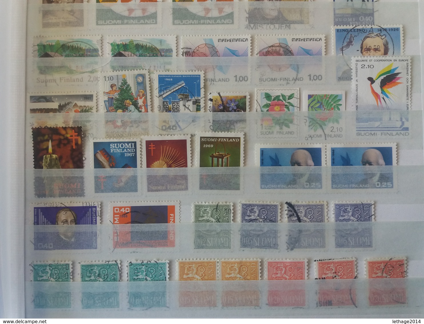 STAMPS SUOMI FINLAND Финляндия FINLANDIA FROM 1875 TO 1995 BIG STOCK 16 PHOTO