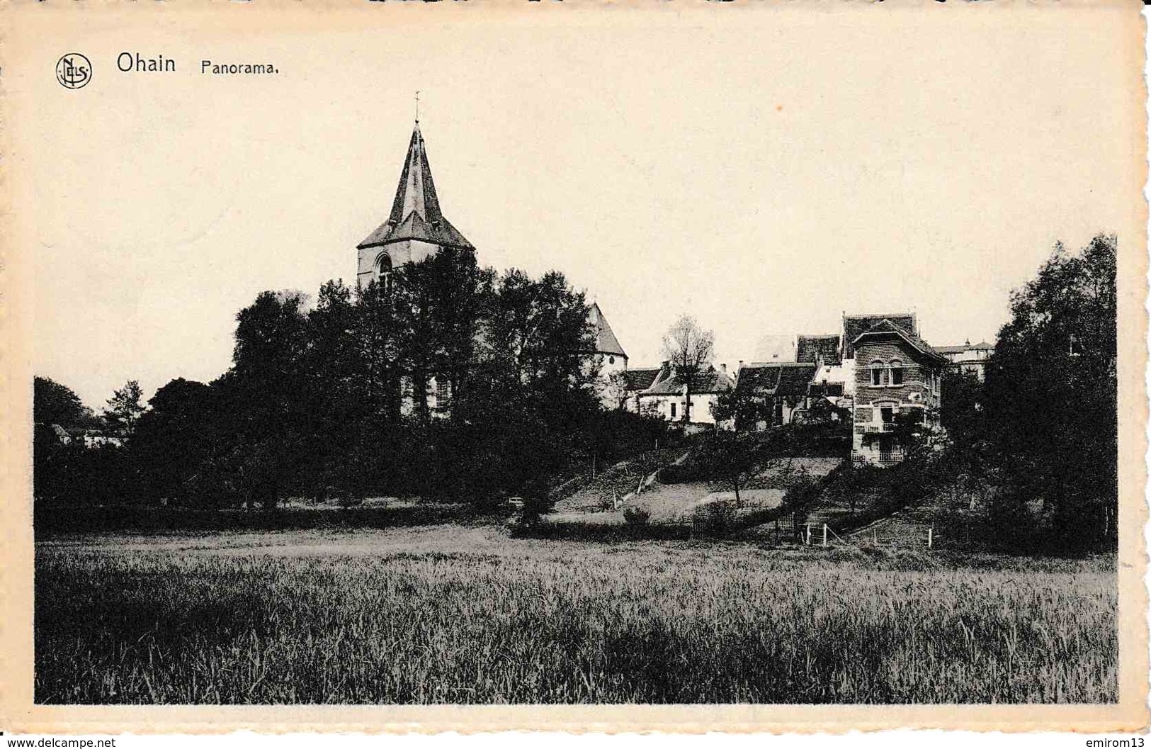 Ohain Panorama L’église - Lasne