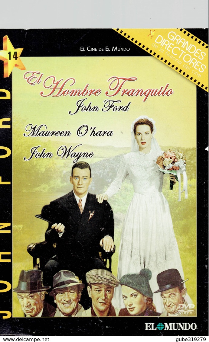 CINEMA DVD - USA 1952 - HOMBRE TRANQUILO - QUITE MAN - MAUREEN O'HARA - JOHN WAYNE - DIR JOHN FORD CINECOM - -SP-ANTE AN - Western/ Cowboy