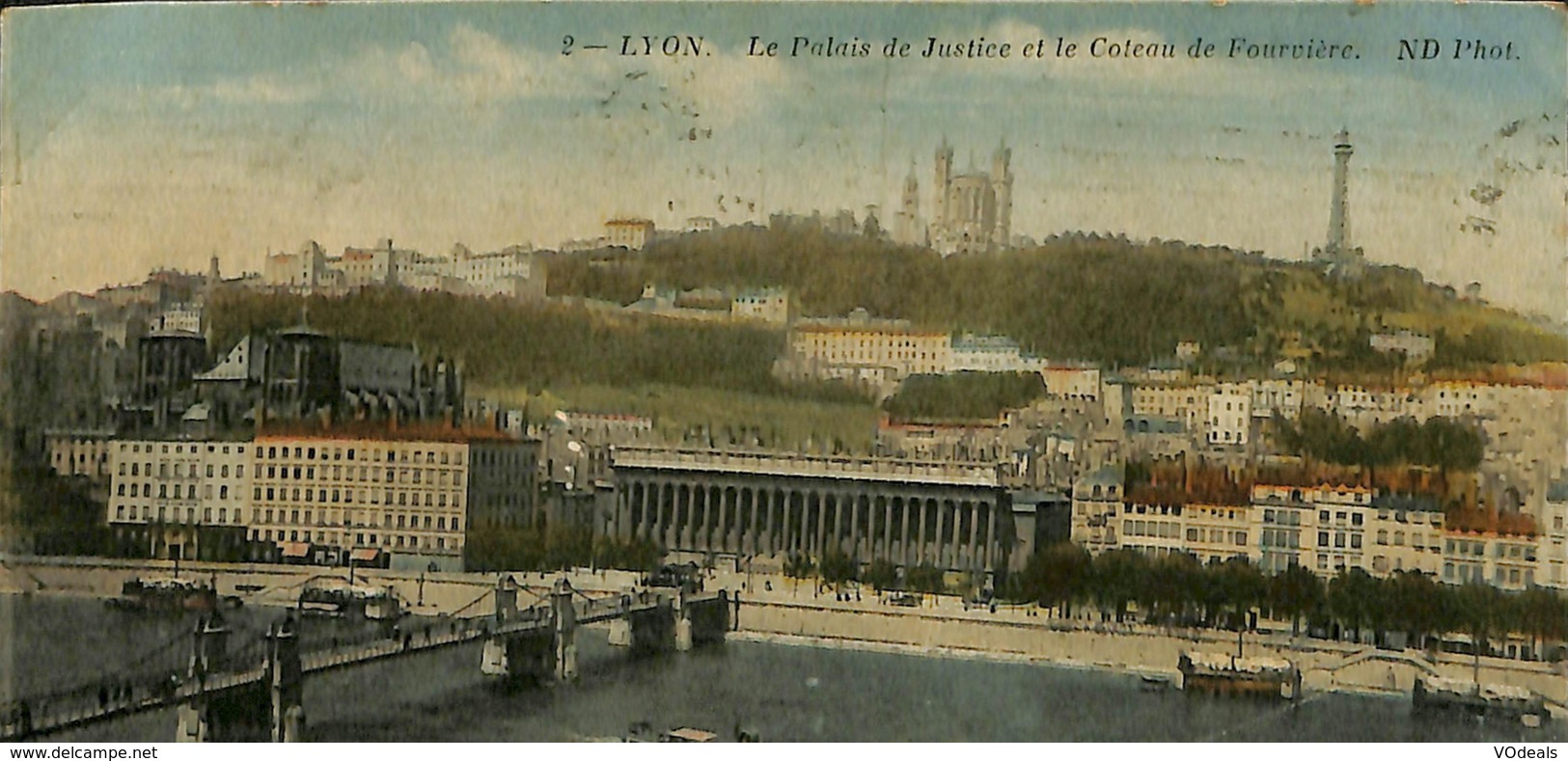 025 898 - CPA - France - (69) Rhône - Lyon - Le Palais De Justice - Lyon 5