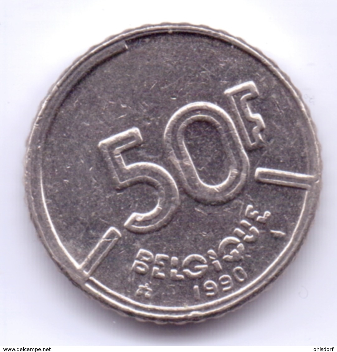 BELGIQUE 1989: 50 Fr., KM 168 - 50 Francs