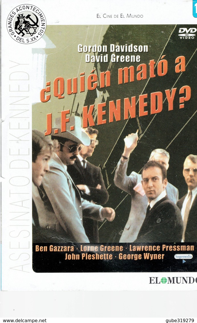 CINEMA DVD - USA 1977 - QUIEN MATO A J.F.KENNEDY - WHO KILLED J.F.KENNEDY - BEN GAZZARRA -LORNE GREEN-L.PRESSMAN DIR -GO - Historia