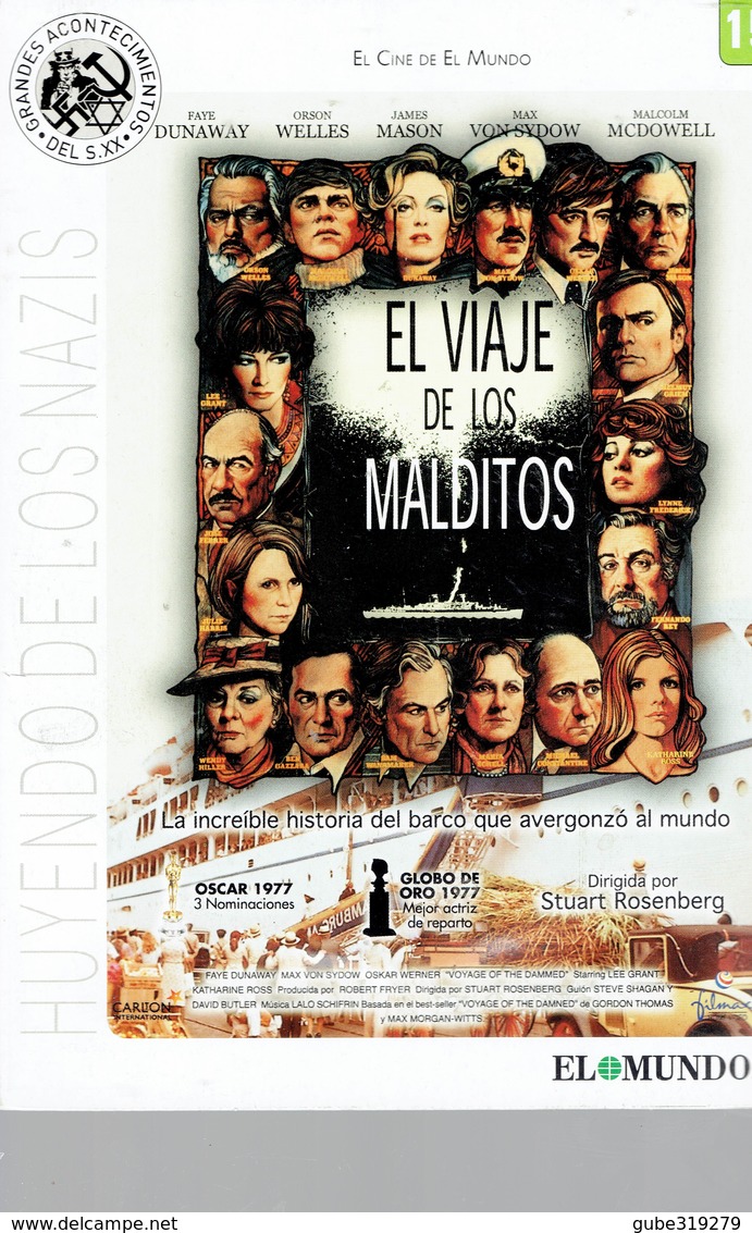 CINEMA DVD - U.K 1976 -THE DAMMEDS' JOURNEY - EL VIAJE DE LOS MALDITOS- F.DUNAWAY-O.WELLES-J.MASON.M.VONSYDOW-M.MCDOWELL - Drama