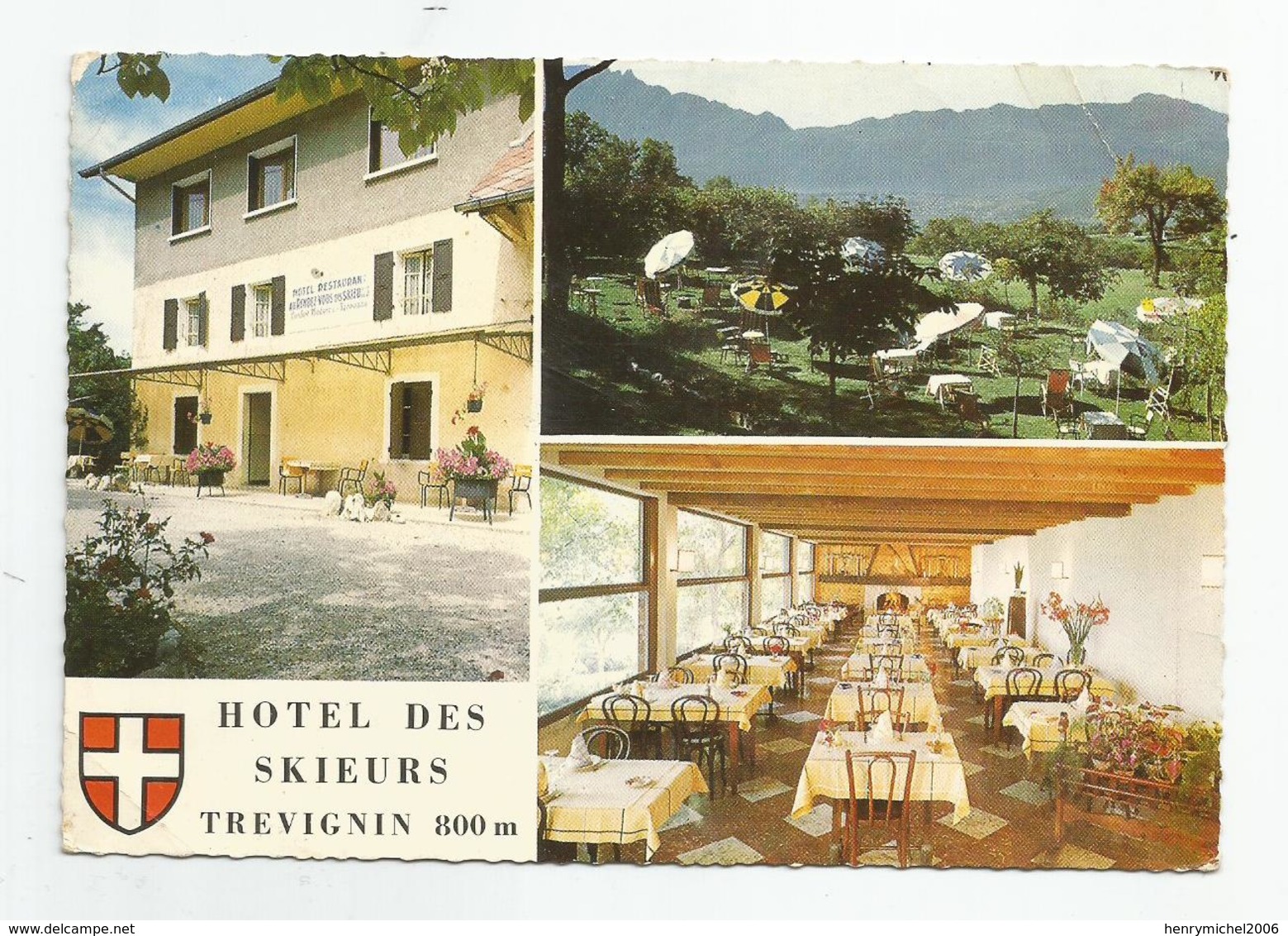 73 Savoie Trevignin Hotel Des Skieurs Cachet Aix Les Bains 1967 - Andere & Zonder Classificatie