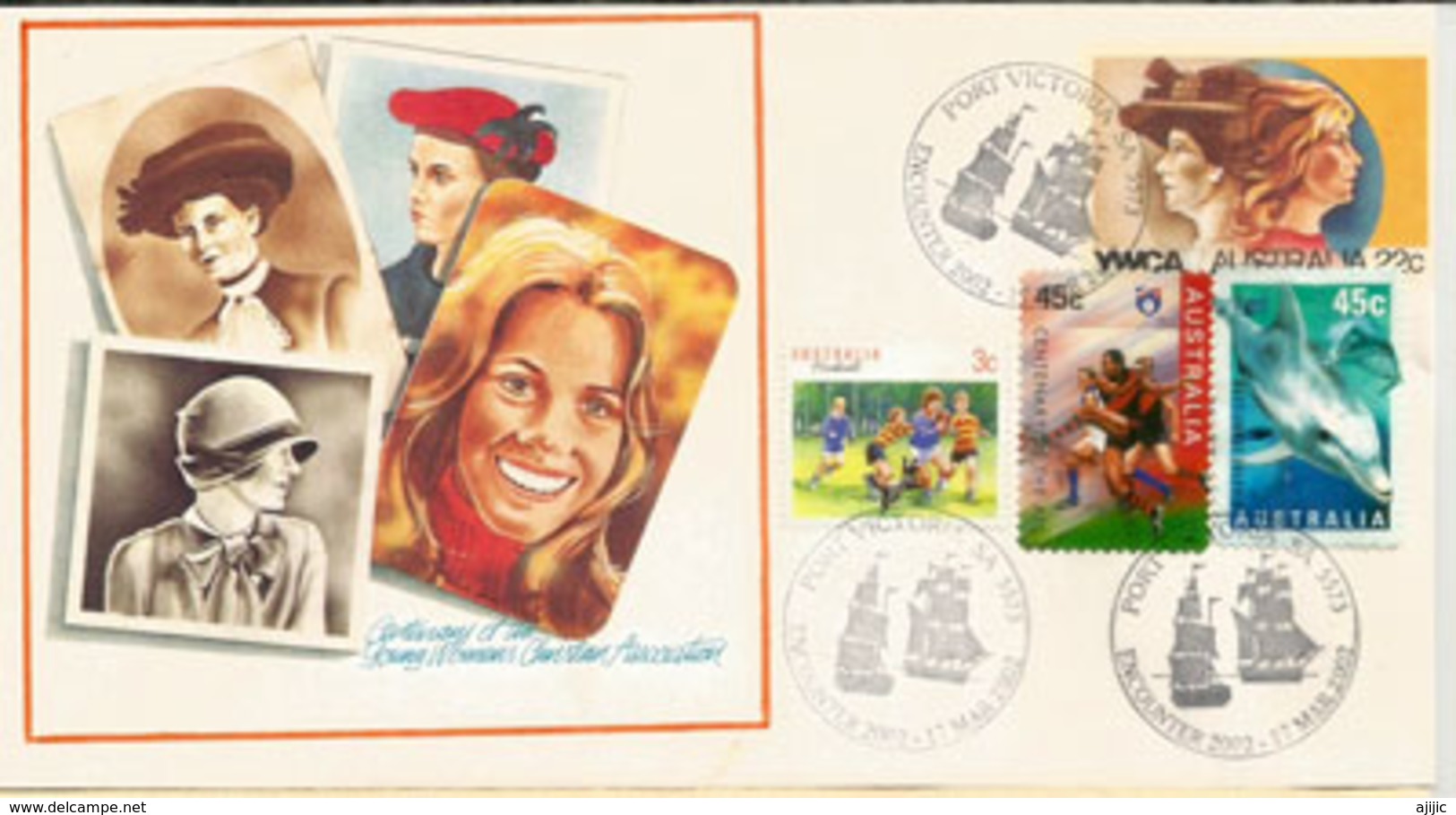 Port Victoria Maritime Museum Special Cover, Year 2002 - Variétés Et Curiosités