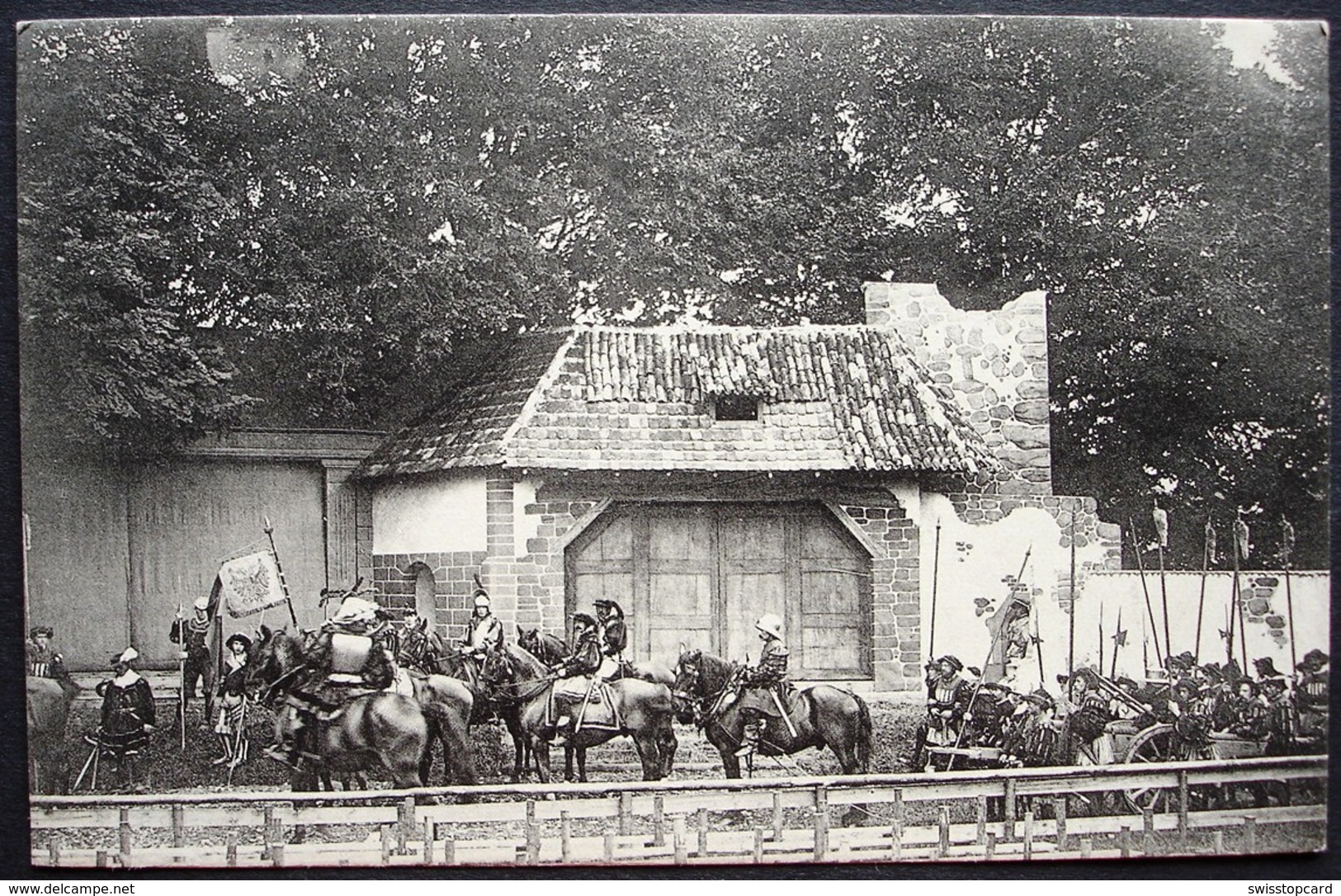 DIESSENHOFEN Aufführung Des Götz Von Berlichingen 1908 3. Akt Truppen Der Reichsexecution - Diessenhofen