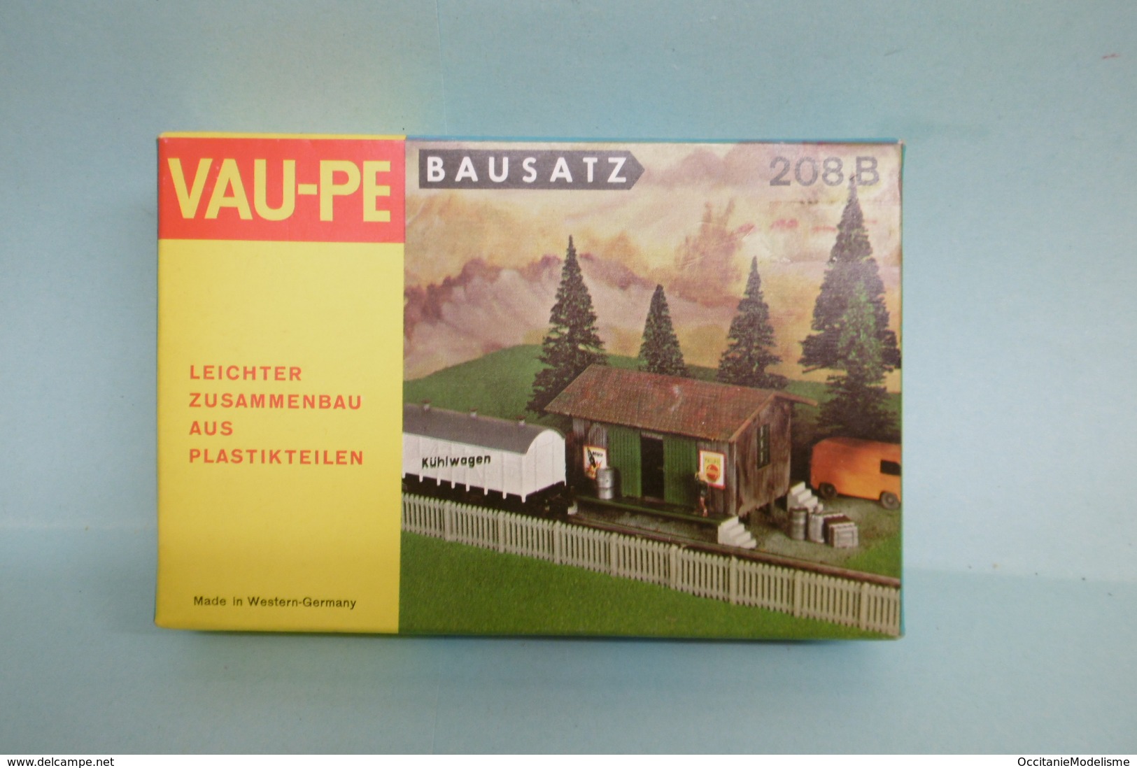 Vaupe Vau-Pe - HALLE MARCHANDISE ENTREPOT Maquette Réf. 208 B BO HO 1/87 - Versieringen