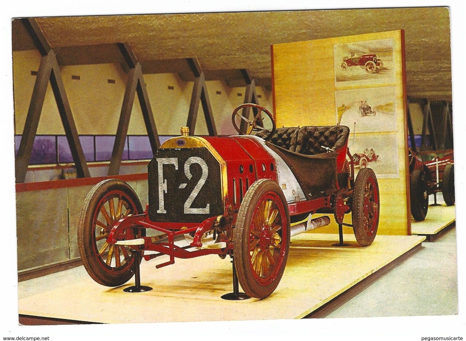 5586 - MUSEO DELL' AUTOMOBILE CARLO BISCARETTI DI RUFFIA TORINO FIAT GRAND PRIX Auto Car - Musées