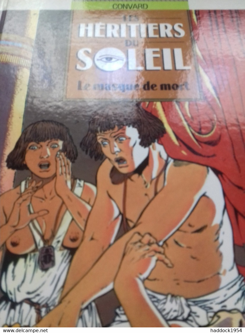 Le Masque De Mort CONVARD Glénat 1987 - Héritiers Du Soleil, Les