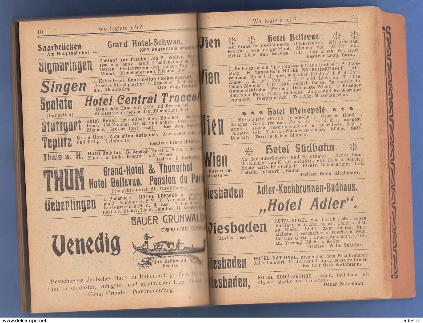 ILLUSTRIERTER FÜHRER DURCH MAILAND UND UMGEBUNG aus dem Jahre 1938 mit Plan … mehr als 120 Seiten