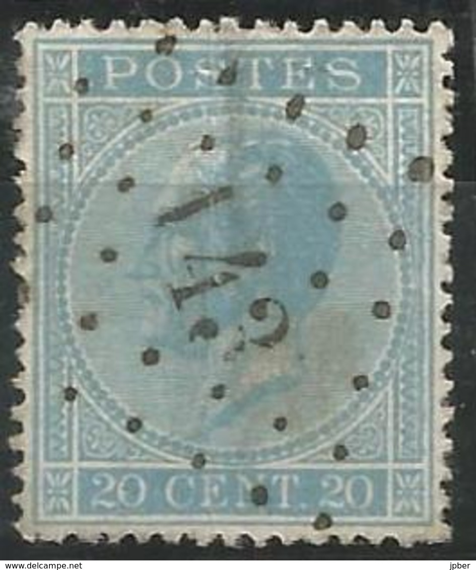 BELGIQUE - Oblitération(s) LP143 GEDINNE - Postmarks - Points