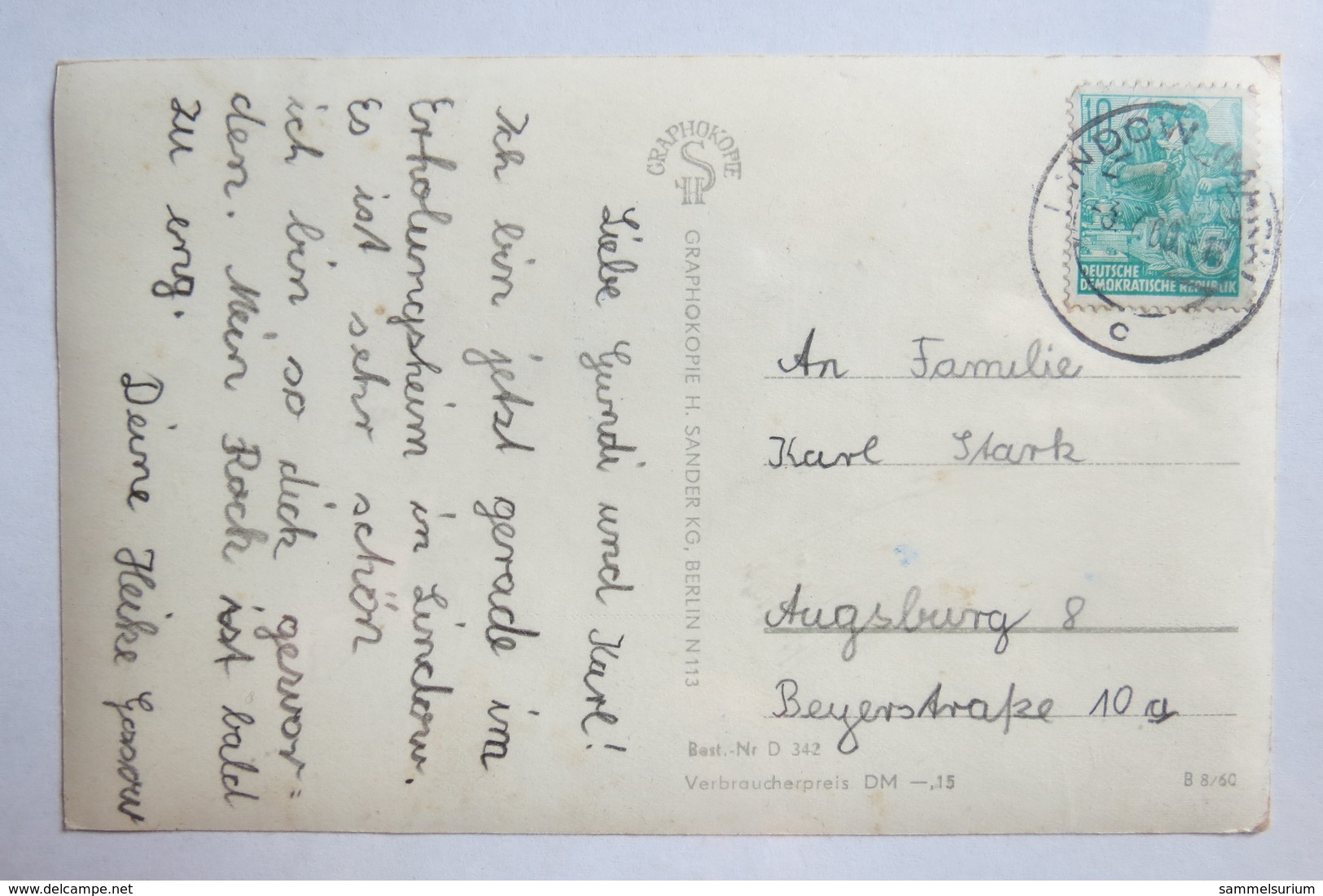 (11/8/35) Postkarte/AK "Lindow/Mark" Kindergenesungsheim - Lindow