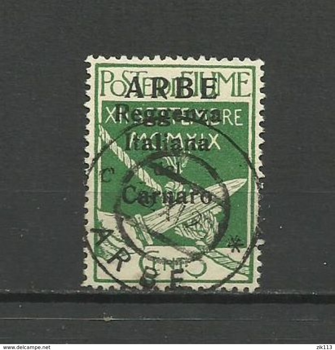 Fiume , ARBE 1920 - Mi. 20 I , Used - Arbe & Veglia