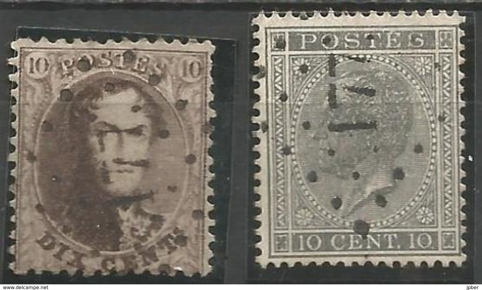 BELGIQUE - Oblitération(s) LP177 HERENTHALS - Postmarks - Points