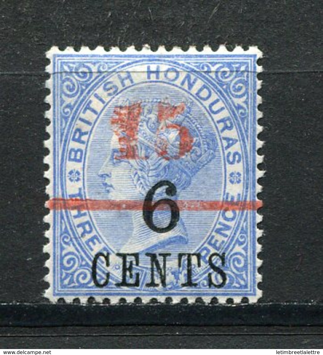 Honduras Britannique - N° 37 *  - Neuf Avec Charnière - Variété : Double 1 Du 15 - Honduras