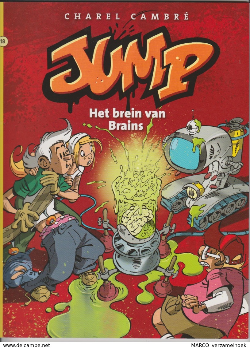 18. Jump Het Brein Van Brains Charel Cambré Strip 2000 - Otros & Sin Clasificación