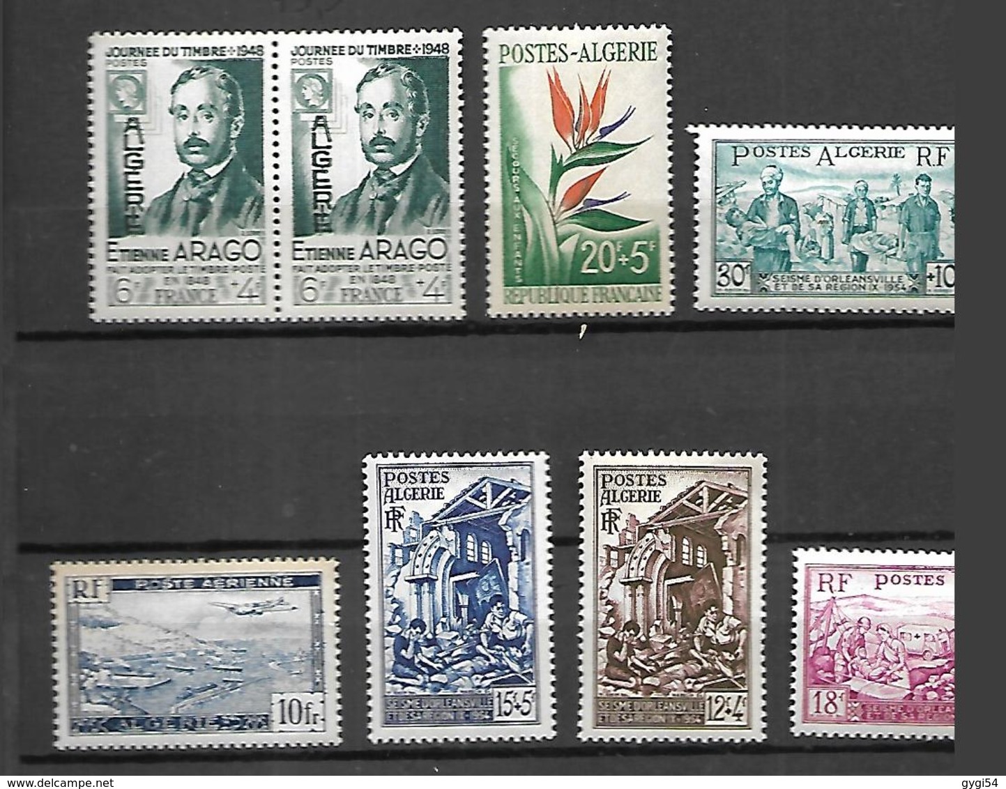 Algérie 1948 - 1954  Cat Yt N°  LOT   1N** MNH - Lots & Serien