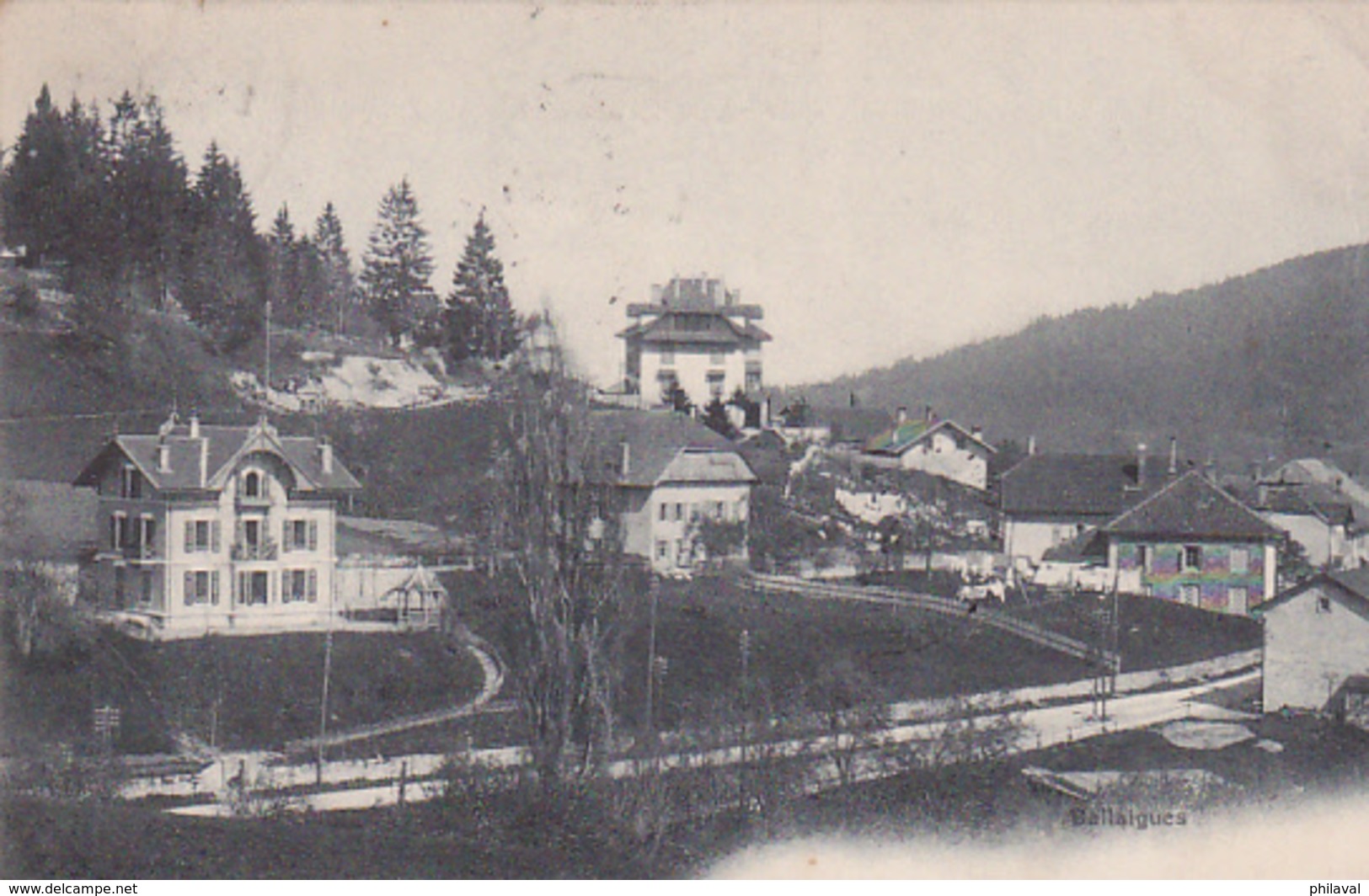 Ballaigues - Oblitérée Ambulant Le 1.VIII.1905 - TTB - Ballaigues