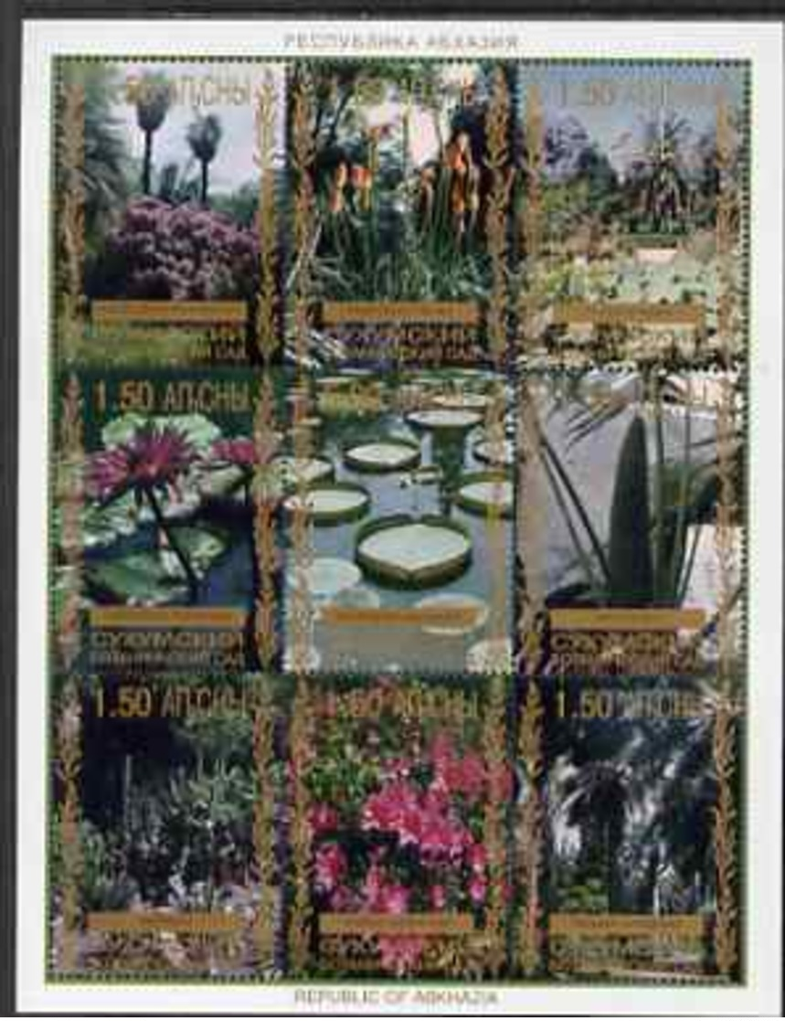 ABKHAZIA - Break-Away State - 1999 - Pond And Marginal Plants #2 - Perf 9v Sheet - Mint Never Hinged - Otros - Europa