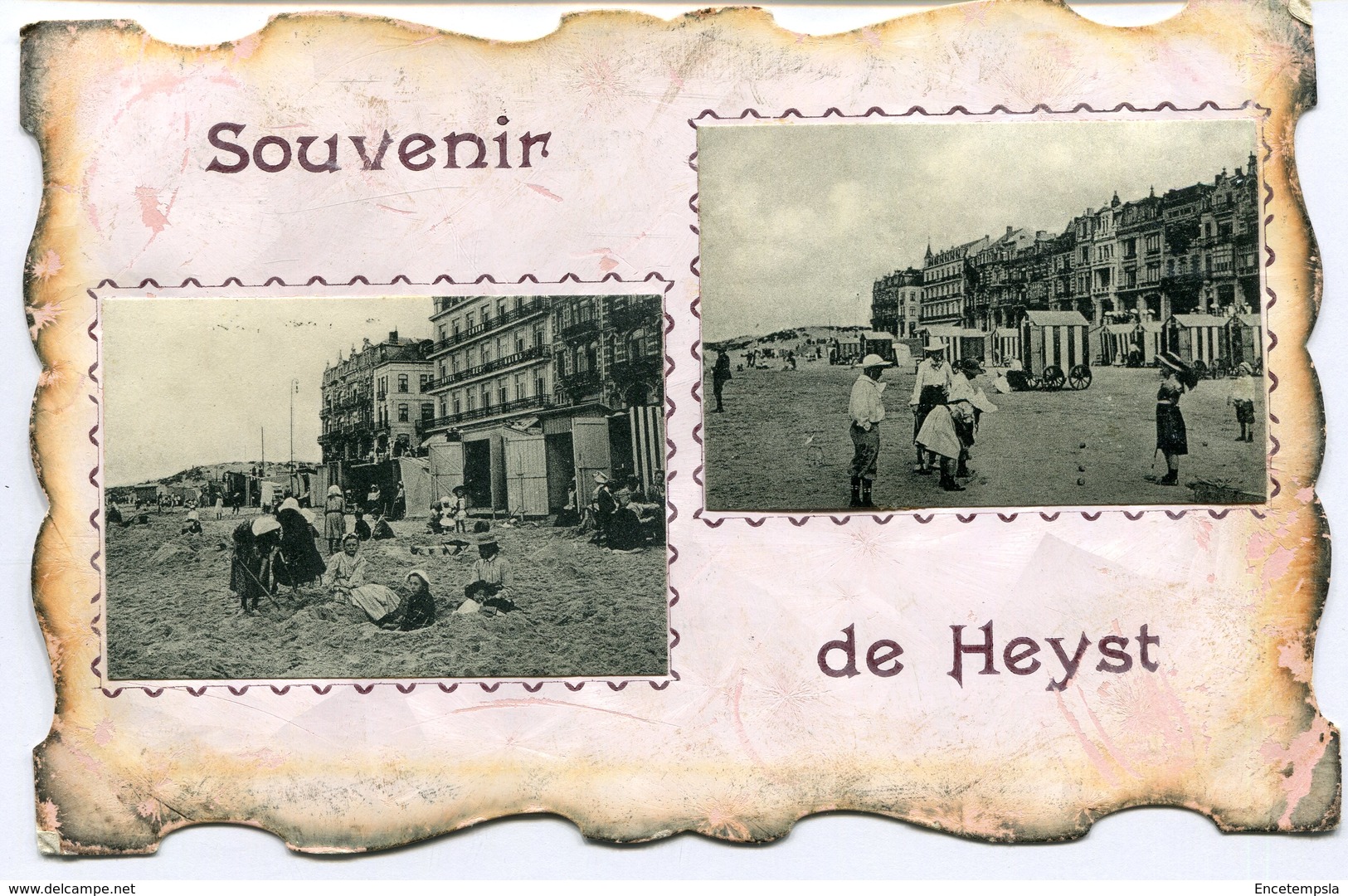 CPA - Carte Postale - Belgique - Heyst - Souvenir De Heyst - 1908 (SVM12136) - Heist