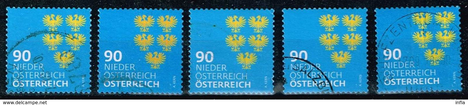 Österreich 2018,Michel# 3410 O Österreichische Wappen: Niederösterreich - Gebruikt