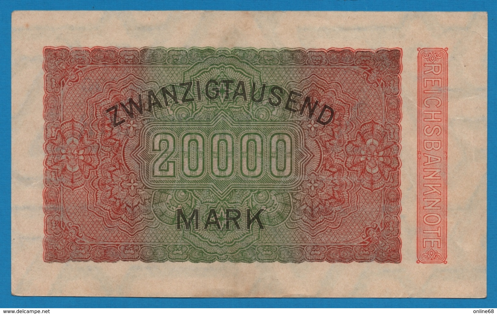 DEUTSCHES REICH 		20000 Mark	20.02.1923	# D-KM 119589  P# 85b - 20000 Mark