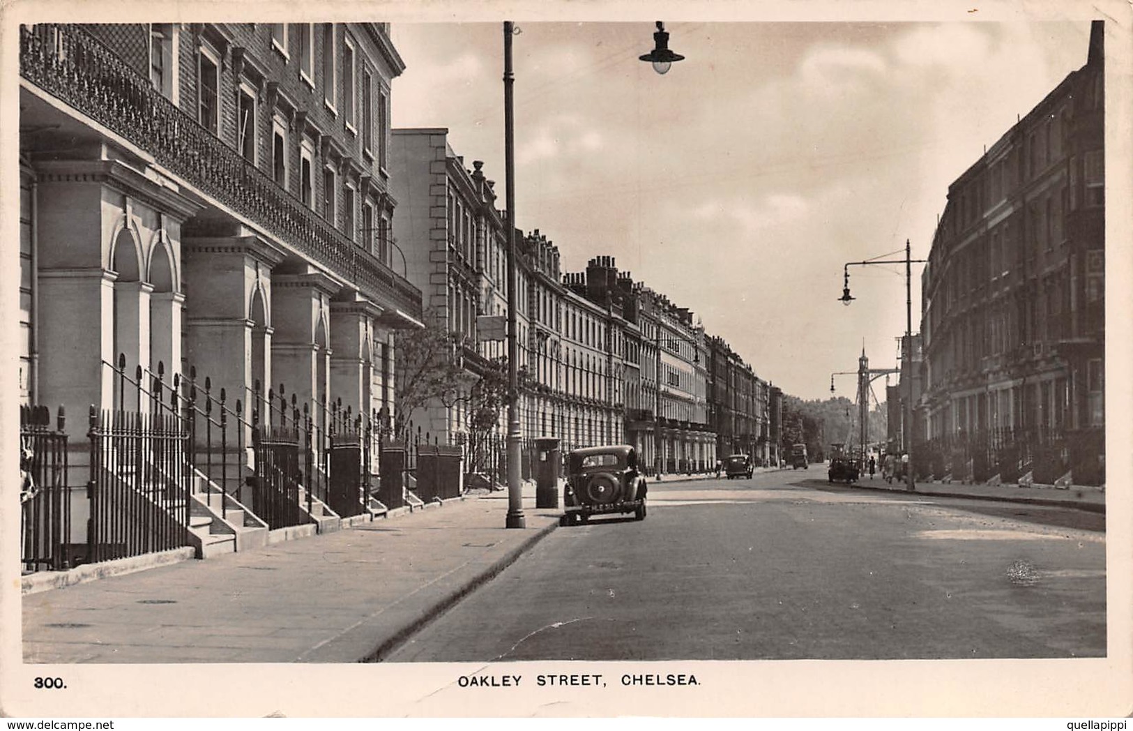 010215 "CHELSEA - OAKLEY STREET" ANIMATA, AUTO. CART  SPED 1952 - Trafalgar Square