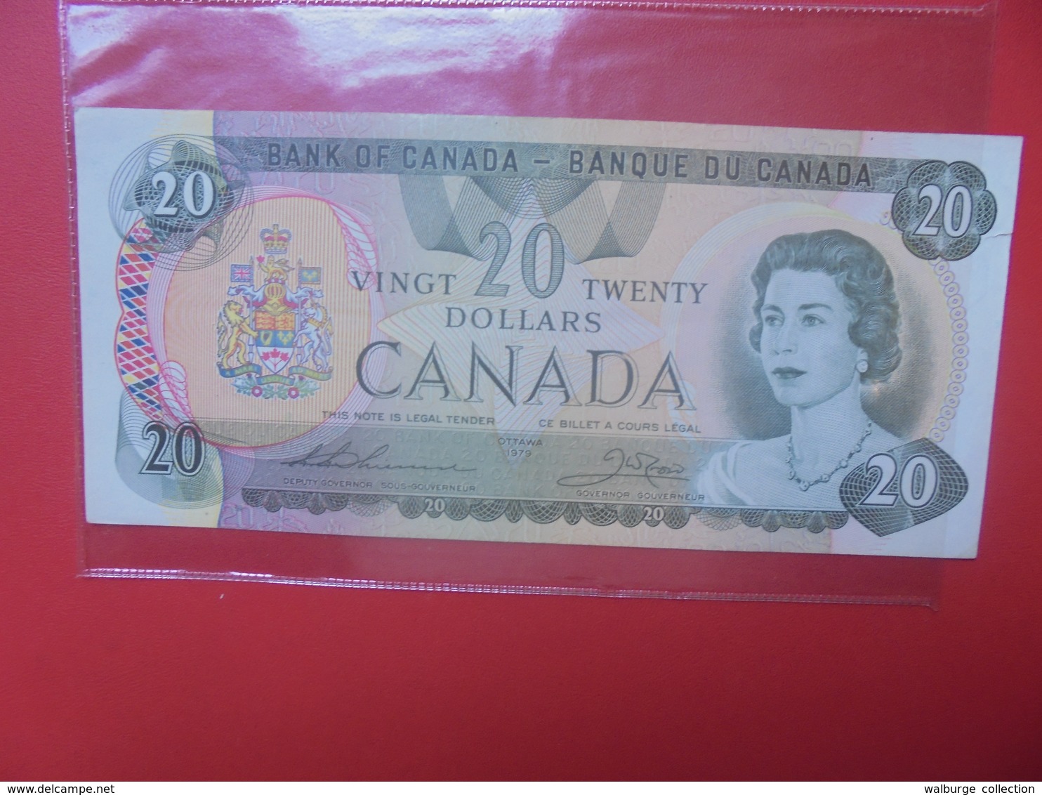 CANADA 20$ 1979 SIGNATURE "C" CIRCULER (B.10) - Kanada