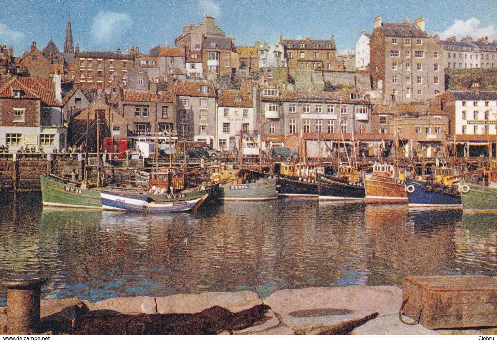 Whitby, The Harbour From The Old Town - Whitby